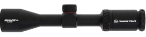 Crimson Trace Brushline Pro Riflescope with Lightweight Solid Construction, Scope Caps and Lens Cloth for Hunting, Shooting and Outdoor