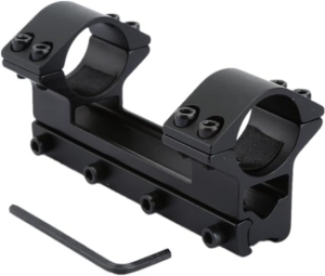 dophee Scope Mount 1" 25.4mm Rifle Tactical High Profile Dural Ring Scope Mount with 11mm Dovetail Rail