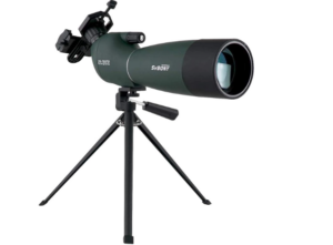 SVBONY SV28 Spotting Scopes with Tripod, Angled 25-75x70mm Spotter Scope with Phone Adapter, Waterproof Fogproof Spotting Scope for Bird Watching, Target Shooting, Wildlife Viewing