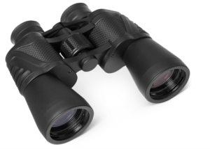 Amazon Basics 7x50 High Power Binoculars, Wide Field of View, FMC Optics, Tripod Compatible, BAK-4 Prism, Rubber Armor, Black