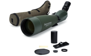Celestron – Regal M2 100ED Spotting Scope – ED Glass for Birding and Outdoor Activities – Phase and Dielectric Coated BaK-4 Prism – Fully Multi-Coated Optics – Dual Focus – 22-67x Zoom Eyepiece