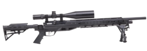 Benjamin Armada BTAP25SX .25- Caliber Pellet PCP Hunting/ Target Air Rifle And Scope, Black