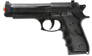 M757B 200 FPS Spring Airsoft Gun M9 92 6MM FS Beretta Tactical Hand Gun w/BBS