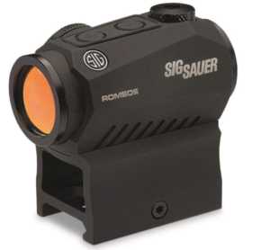 SIG SAUER ROMEO5 GEN I & GEN II 2 MOA Dot Sight - 1x20mm Compact Durable IPX-7 Waterproof Shooting Rifle Sight with Parallax-Free Optical Design & 12 Illumination Settings