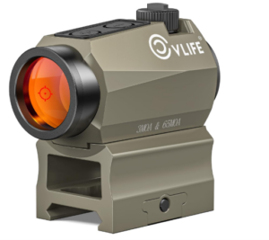 CVLIFE Multiple Reticle Red Dot Sight, Motion Awake Red Dot & Circle, 1x20mm Optics Scope with Absolute Co-Witness Riser and Low Mount for 21mm Picatinny, IPX7 Waterproof & Fogproof, 50,000H Runtime
