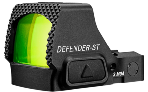 Vortex Defender-ST Micro Dot Sights - Motion Activation with Auto-Shutoff, DeltaPoint Pro Footprint, Top Mount Battery, Fast-Rack Texturing - Unlimited, Unconditional Warranty