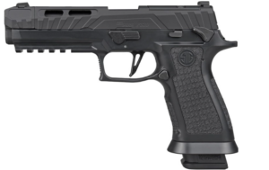 SIG SAUER P320 Spectre Comp Blackout CO2 Pellet Air Pistol | Semi-Auto, 20rd Pellet Magazine, CO2 Powered