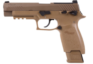 Sig Sauer P320 M17 CO2-Powered .177 Cal Semi-Automatic Air Pistol with 20rd Pellet Magazine Included
