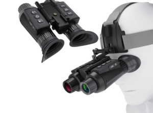 NV8300 Head-Mounted Night Vision Goggles for Adults, 4K 3D Visual Digital Night Vision Binocular with Head Strap and 32GB Memory Card, 7 Gear Infrared, 8X Digital Zoom