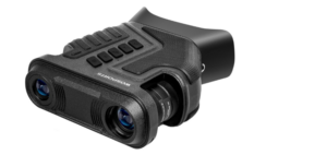 WOSPORTS 4K Night Vision Goggles - 48MP Photo, up to 80x Magnification, 10X Optical & 8X Digital Zoom, 1015FT Vision, 3" Screen, 5000mAh Rechargeable Battery, Outdoor Camping, Gift for Men