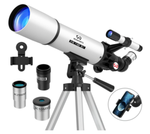 WOSPORTS 90mm Aperture 600mm Telescope
