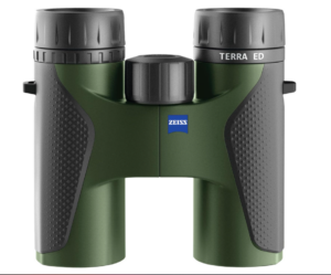 ZEISS Terra ED Binoculars 10x42 Waterproof, and Fast Focusing with Coated Glass for Optimal Clarity in All Weather Conditions for Bird Watching, Hunting, Sightseeing, Green