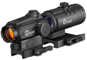 CVLIFE EagleTalon Multi Reticle RedGreen Dot and 3X Magnifier Combo