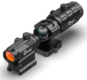 CVLIFE Motion Awake Red Dot and Magnifier Combo
