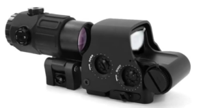 HATSEN 558 Holographic Sight & 5X Magnifier Combo
