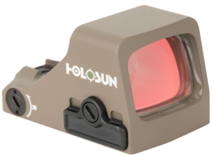 Holosun HE407K-GR-X2-FDE 6MOA Green Dot-Only Open Reflex Sight