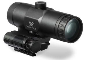 Vortex VMX-3T 3X Red Dot Sight Magnifier with Built-in Flip Mount 