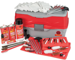  Shooter's Choice Bullseye Box Universal Rifle, Pistol, Shotgun Cleaning Kit